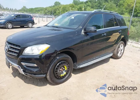 2014 Mercedes-Benz Ml 350 4Matic из США, поврежденный, VIN 4JGDA5HB9EA418457